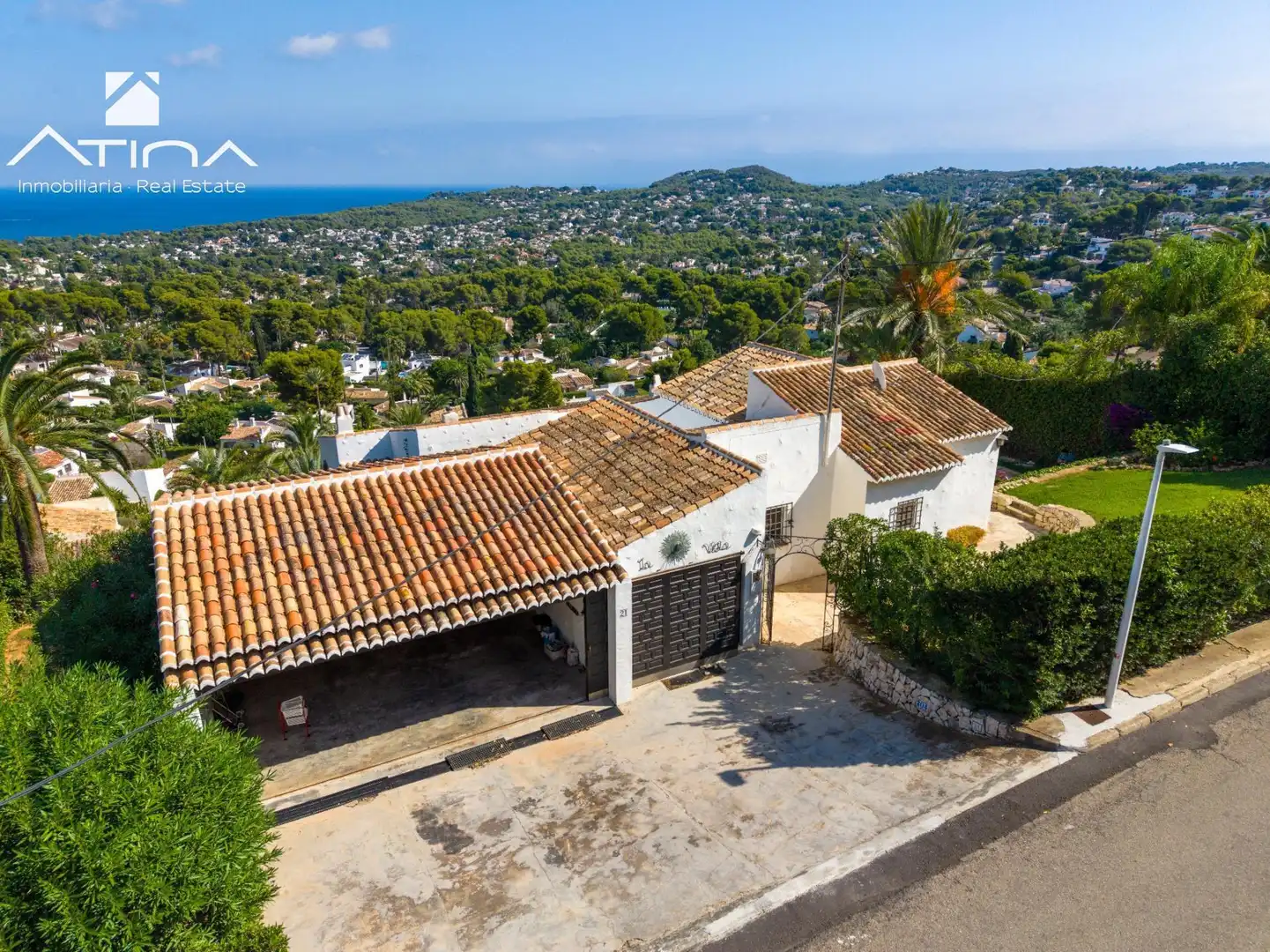 Exterior view of Houses for sale in Jávea / Xàbia  with Heating, Private garden and Terrace