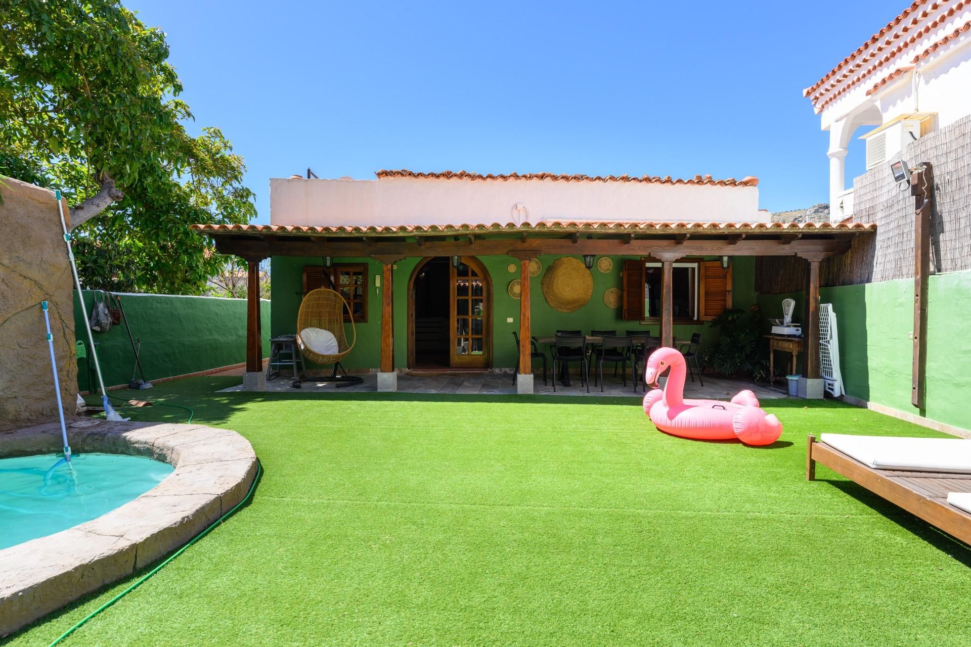 Jardí de Casa o xalet en venda en Agüimes amb Aire condicionat, Calefacció i Jardí privat
