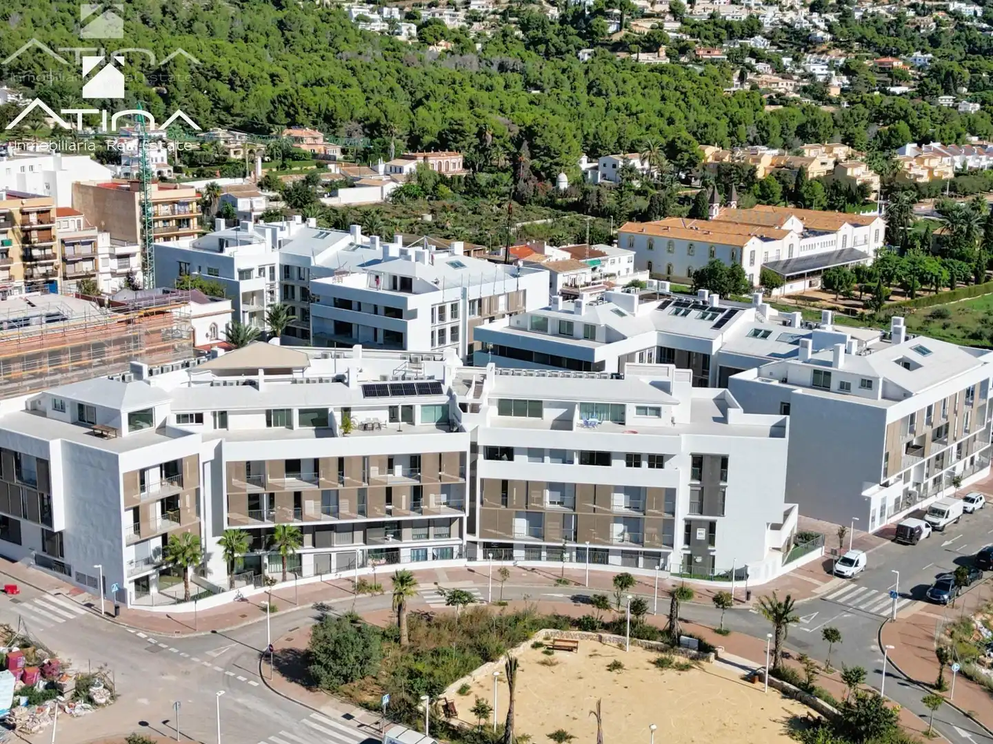 Exterior view of Apartments for sale in Jávea / Xàbia  with Air Conditioner, Heating and Private garden