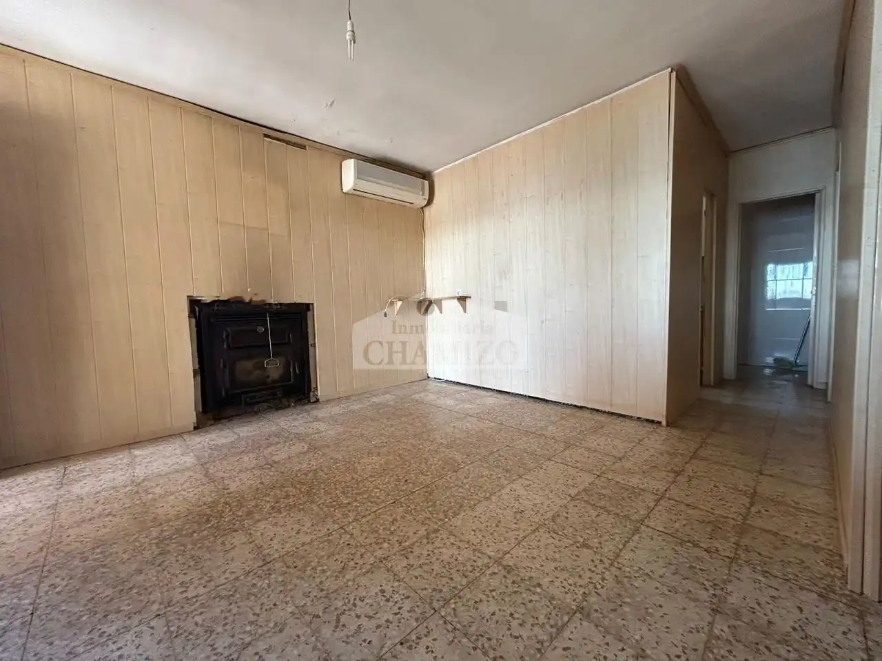 Sala de estar de Casa o chalet en venta en Orellana de la Sierra con Aire acondicionado, Jardín privado y Terraza