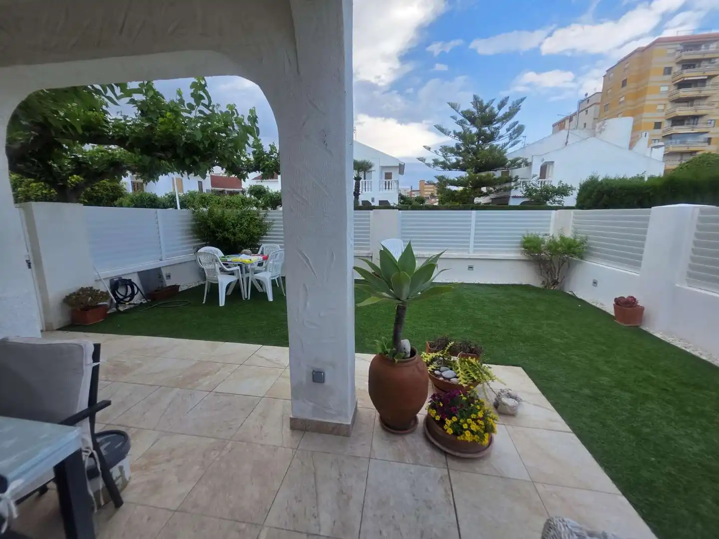 Terrassa de Casa o xalet en venda en Oropesa del Mar / Orpesa amb Aire condicionat, Terrassa i Traster