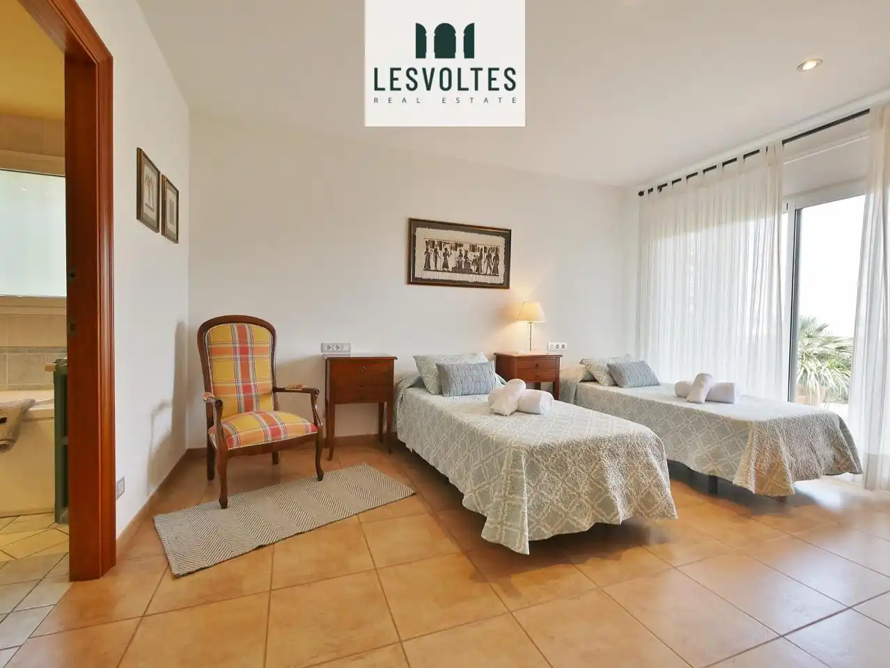 Bedroom of Houses for sale in Mont-ras  with Air Conditioner, Heating and Private garden