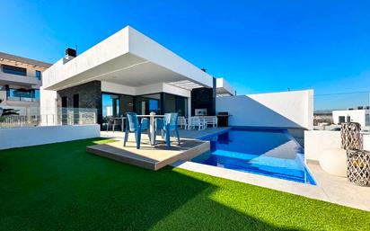 Terrasse von Haus oder Chalet zum verkauf in Rojales mit Klimaanlage und Schwimmbad