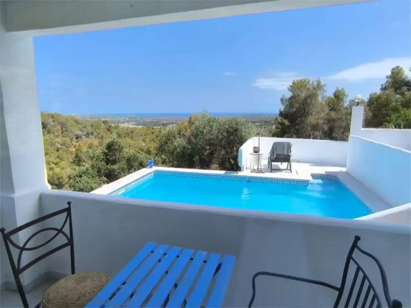Piscina de Casa o chalet de alquiler en Sant Pere de Ribes con Aire acondicionado, Jardín privado y Piscina