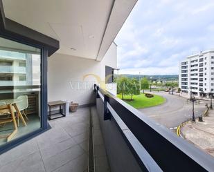 Terrace of Flat for sale in Oviedo   with Air Conditioner, Heating and Private garden