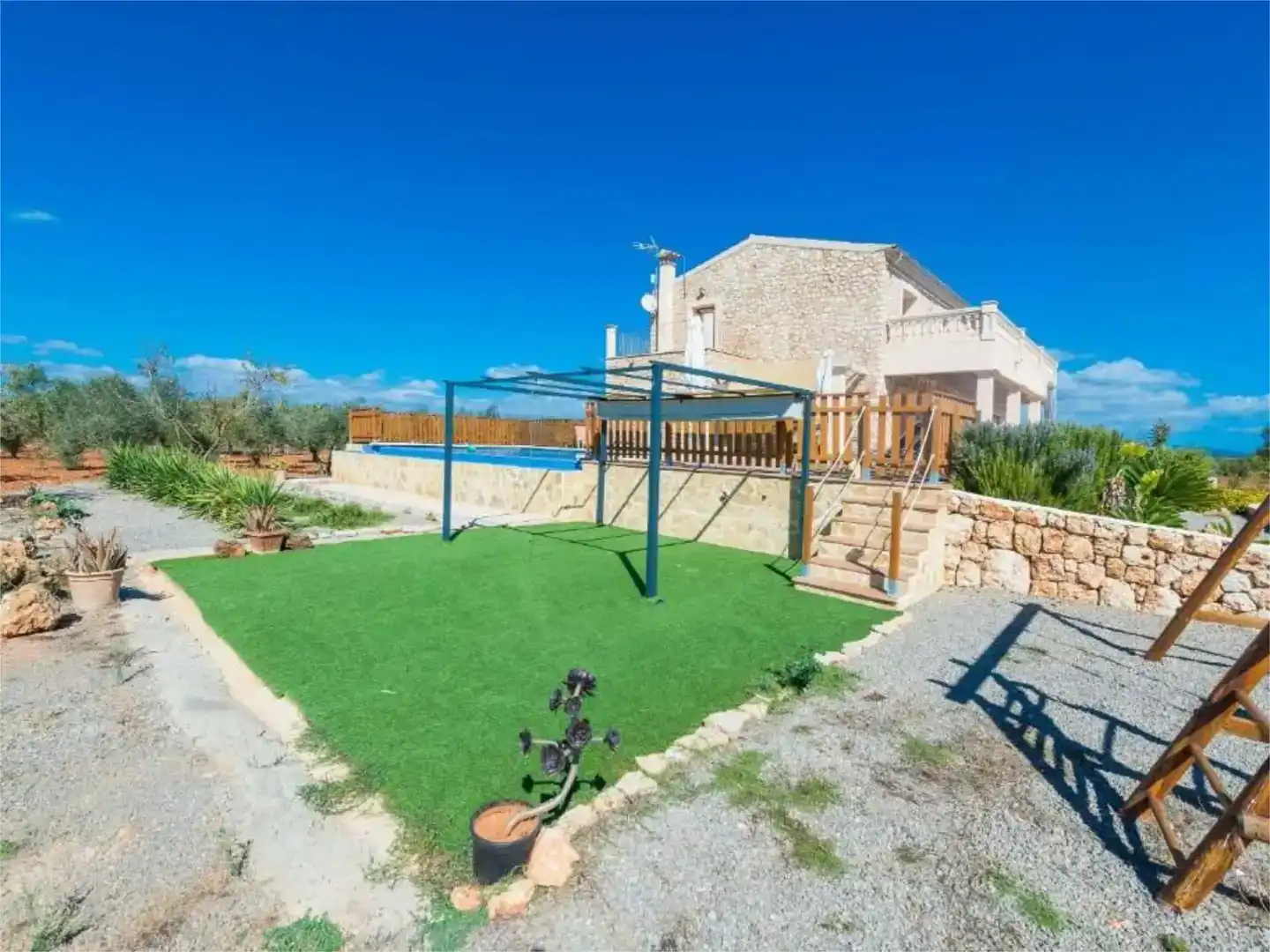 Jardí de Finca rústica de lloguer en Manacor amb Aire condicionat, Jardí privat i Traster