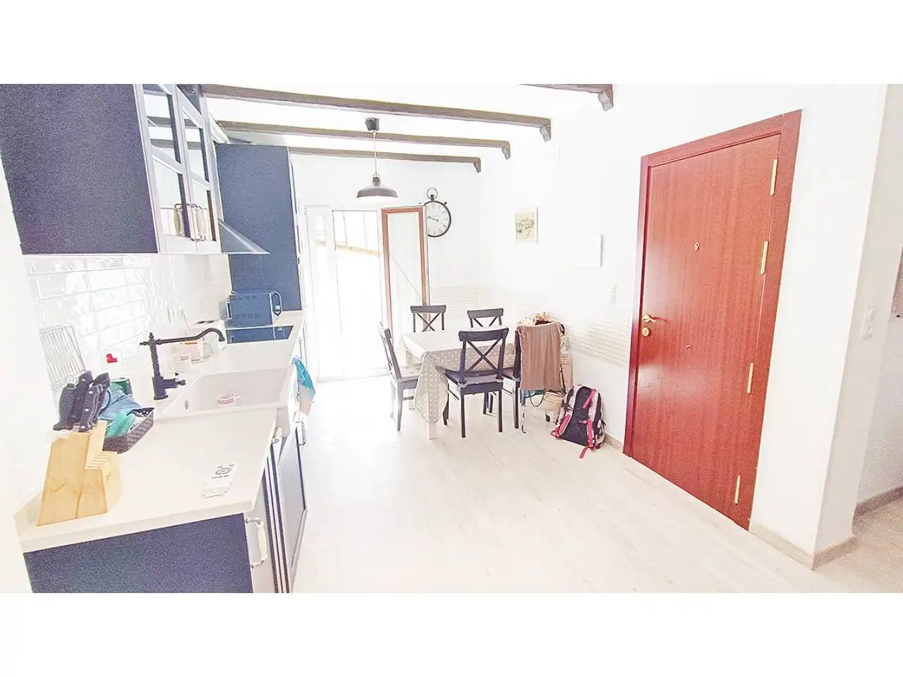 Cocina de Apartamento en venta en Peñíscola / Peníscola con Terraza, Amueblado y Balcón