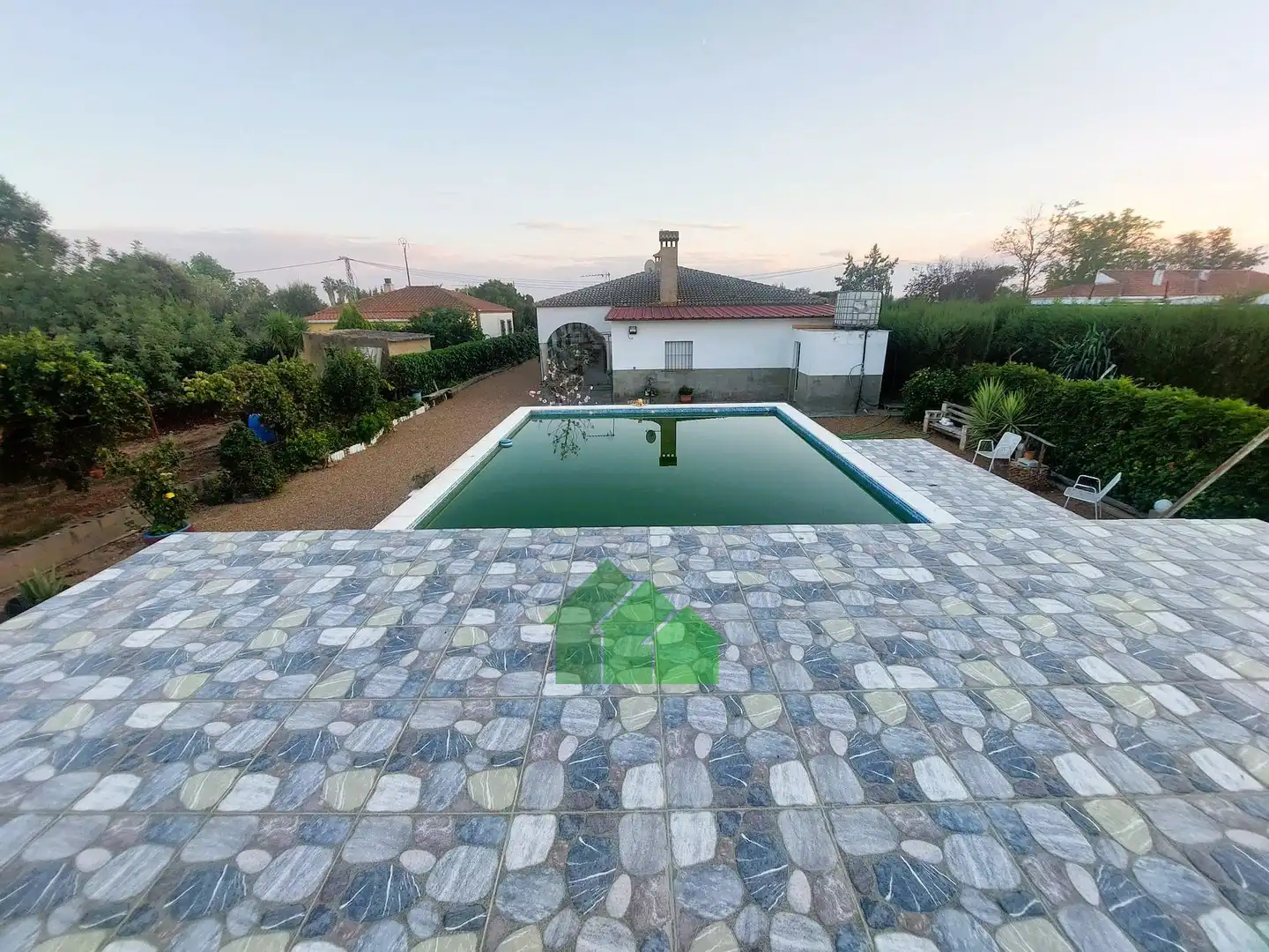 Piscina de Casa o xalet en venda en Montijo amb Traster, Piscina i TV