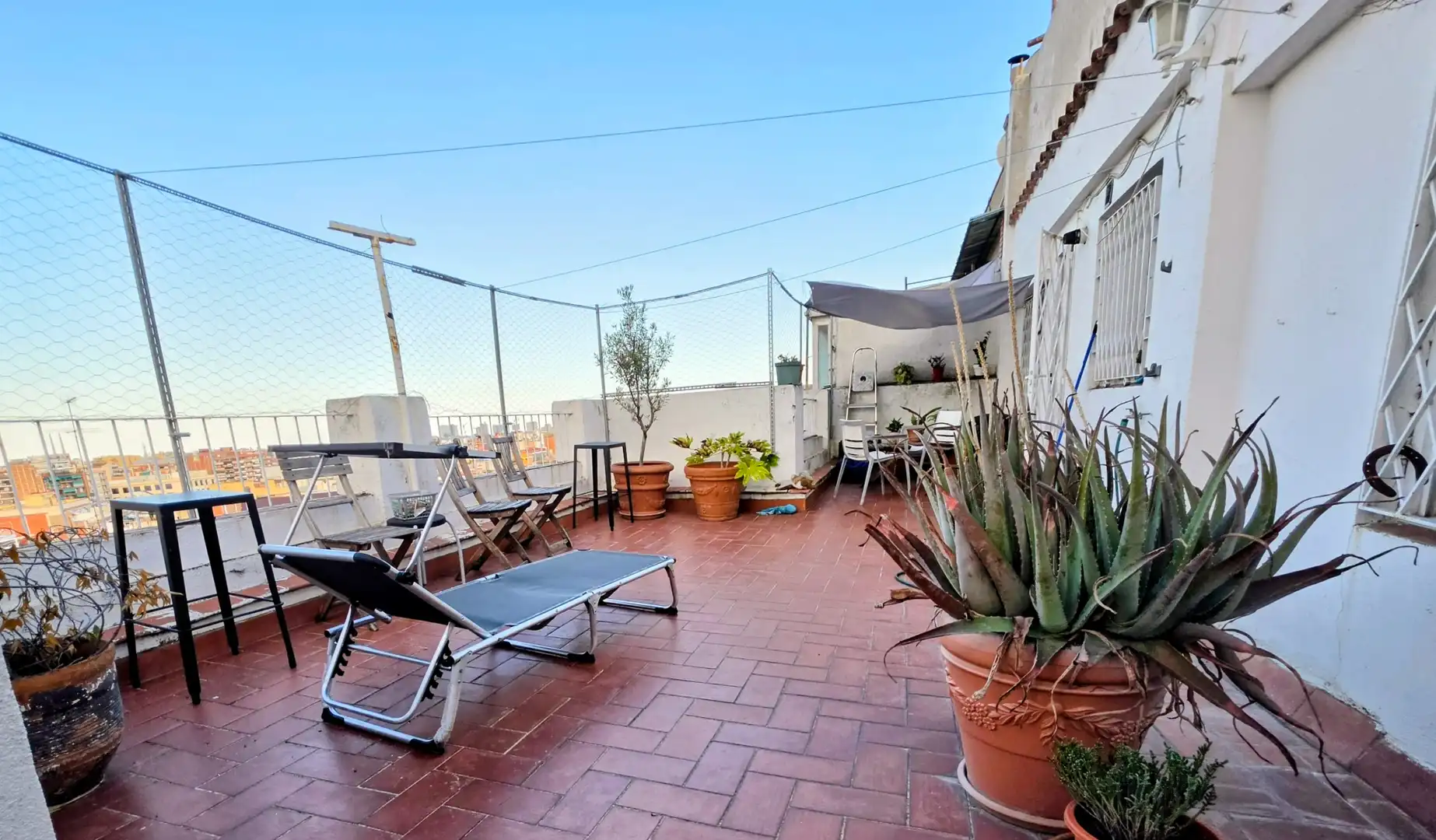 Terrace of Attic for sale in Barcelona  with Terrace, Furnished and Oven