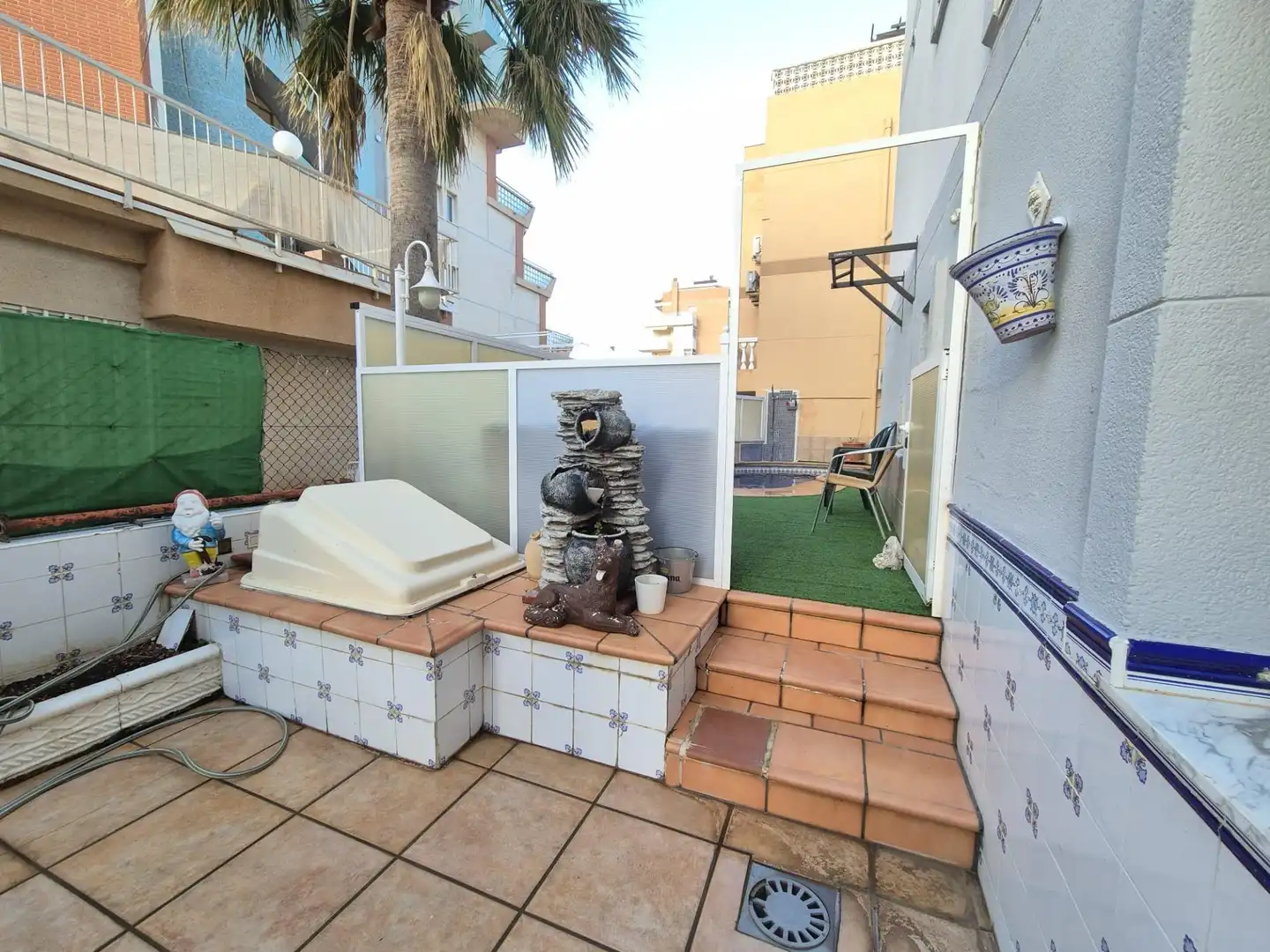 Terrace of Detached homes for sale in Oliva  with Air Conditioner, Heating and Private garden