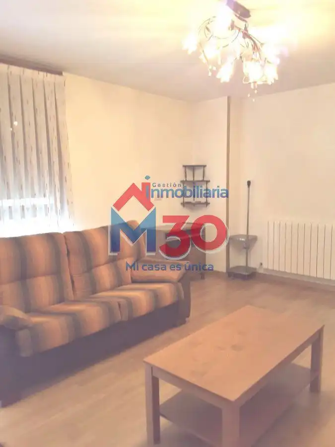 Sala de estar de Apartamento en venta en Miranda de Ebro con Calefacción, Parquet y Terraza