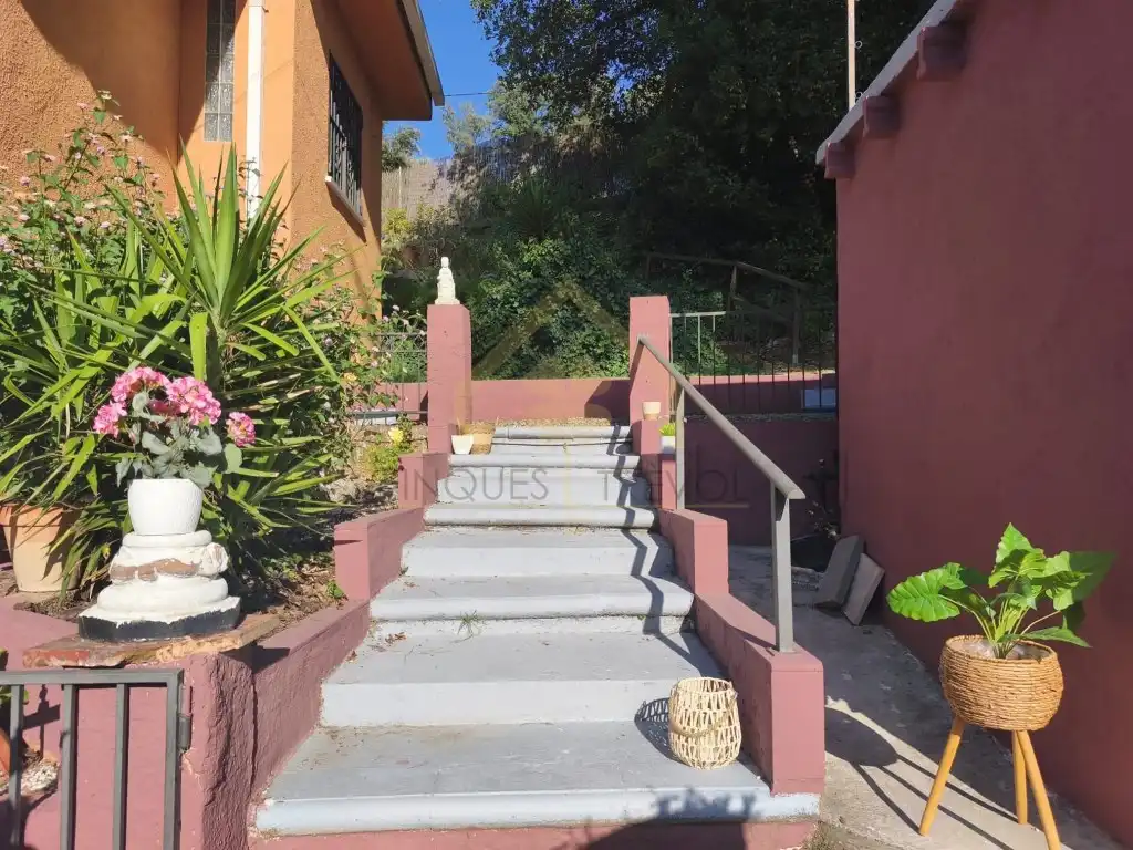 Exterior view of Houses for sale in Sant Pere de Vilamajor  with Swimming Pool