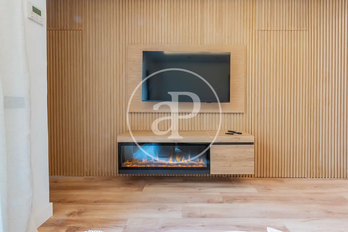 Sala de estar de Ático en venta en Madrid con Aire acondicionado, Calefacción y Terraza