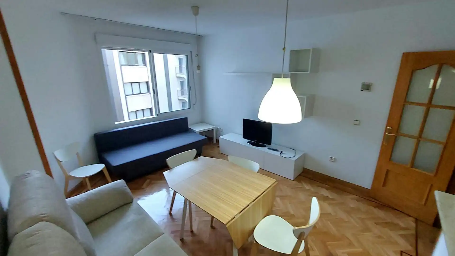 Living room of Flat for rent in Barrio de Salamanca
