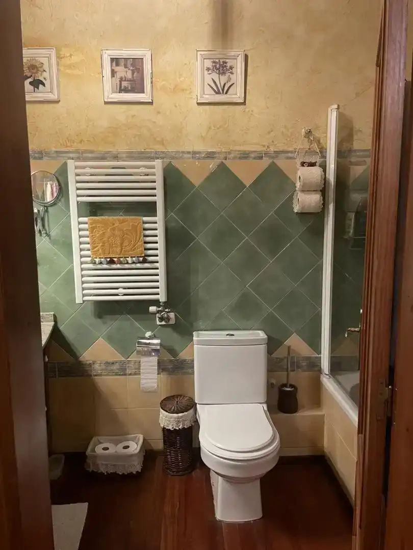Bany de Casa adosada en venda en Prats i Sansor amb Jardí privat, Parquet i Traster