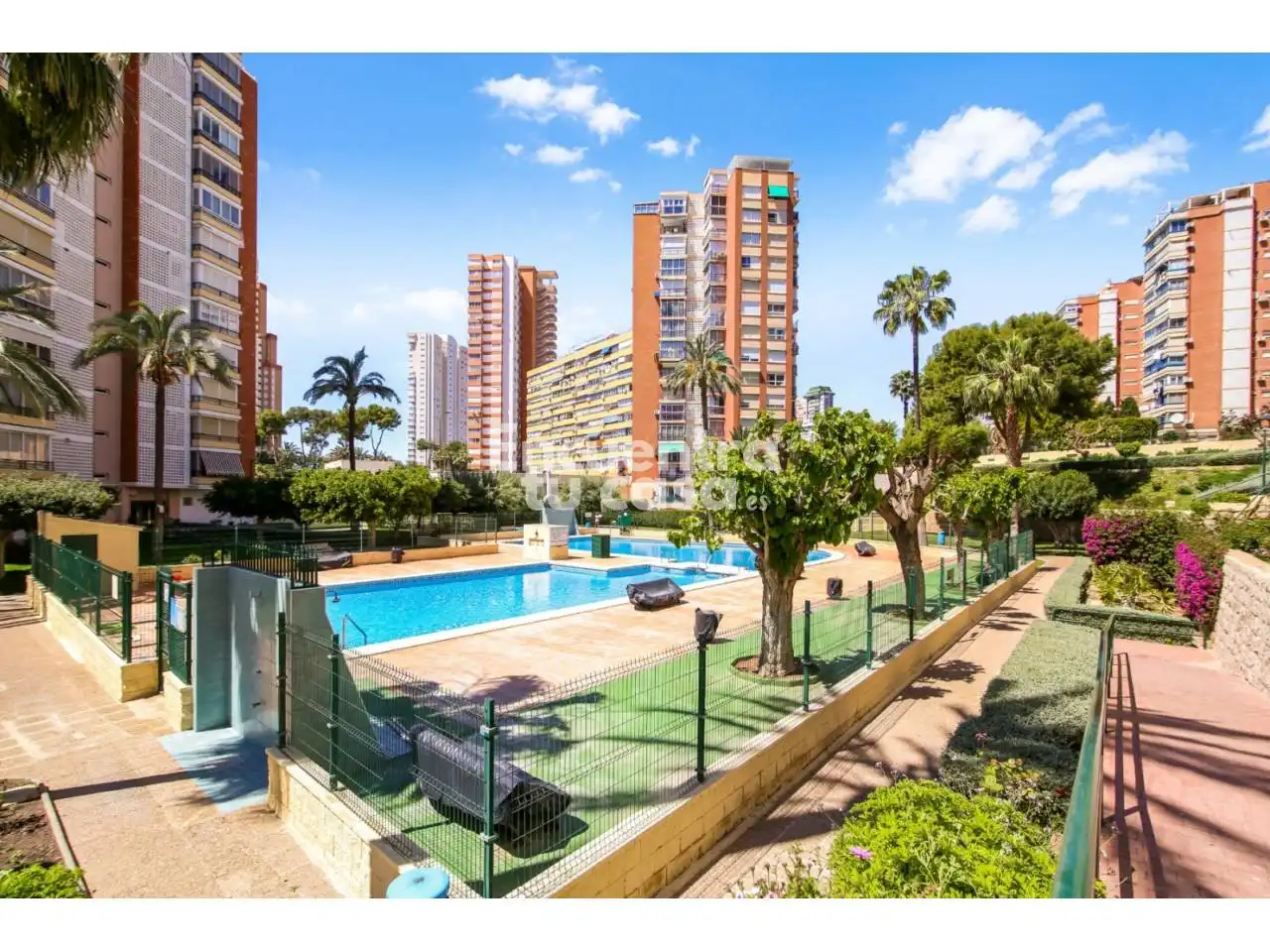 Vista exterior de Pis en venda en Benidorm amb Terrassa, Balcó i Piscina comunitària