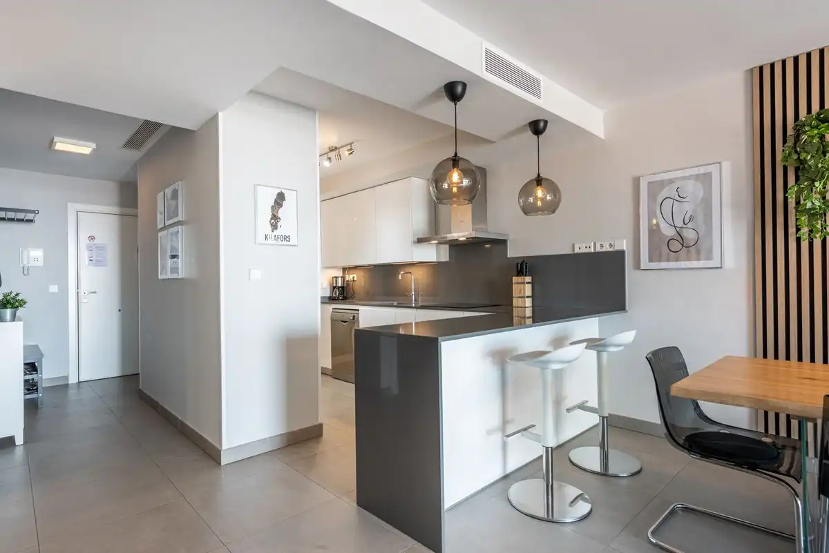 Cocina de Planta baja en venta en Fuengirola con Aire acondicionado, Calefacción y Terraza