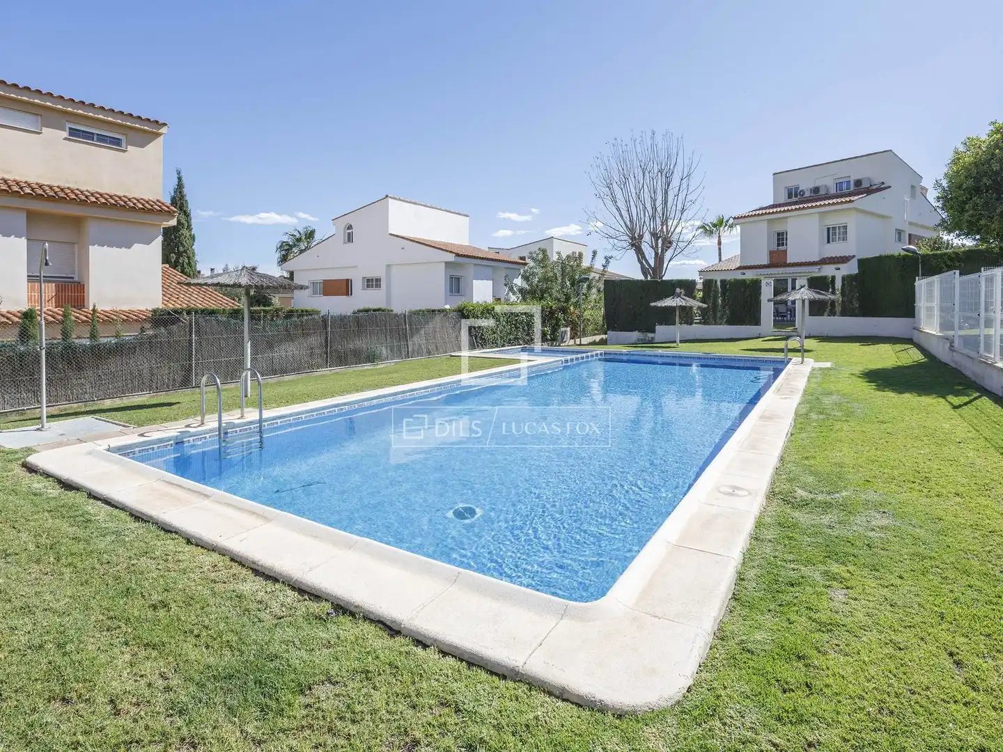 Piscina de Casa o xalet en venda en Puçol amb Aire condicionat, Jardí privat i Parquet