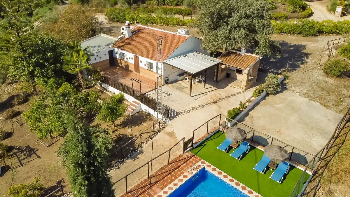 Vista exterior de Finca rústica en venta en Villanueva de la Concepción con Jardín privado, Terraza y Trastero