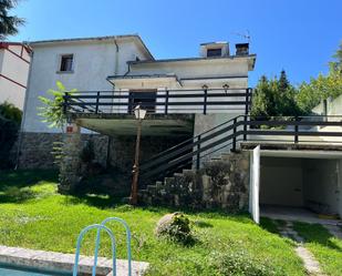 Exterior view of House or chalet for sale in Cercedilla  with Terrace, Swimming Pool and Balcony