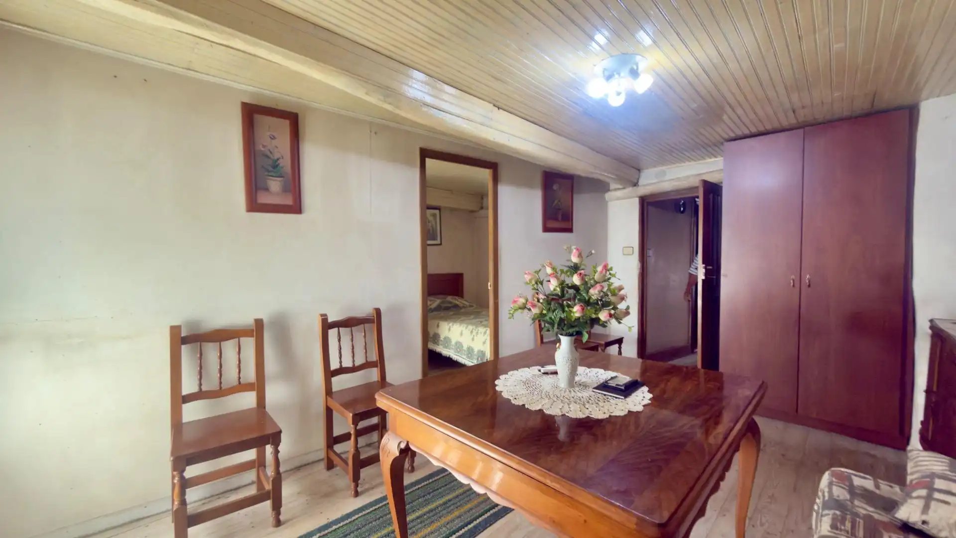 Esszimmer von Haus oder Chalet zum Verkauf in Cartelle mit Möbliert