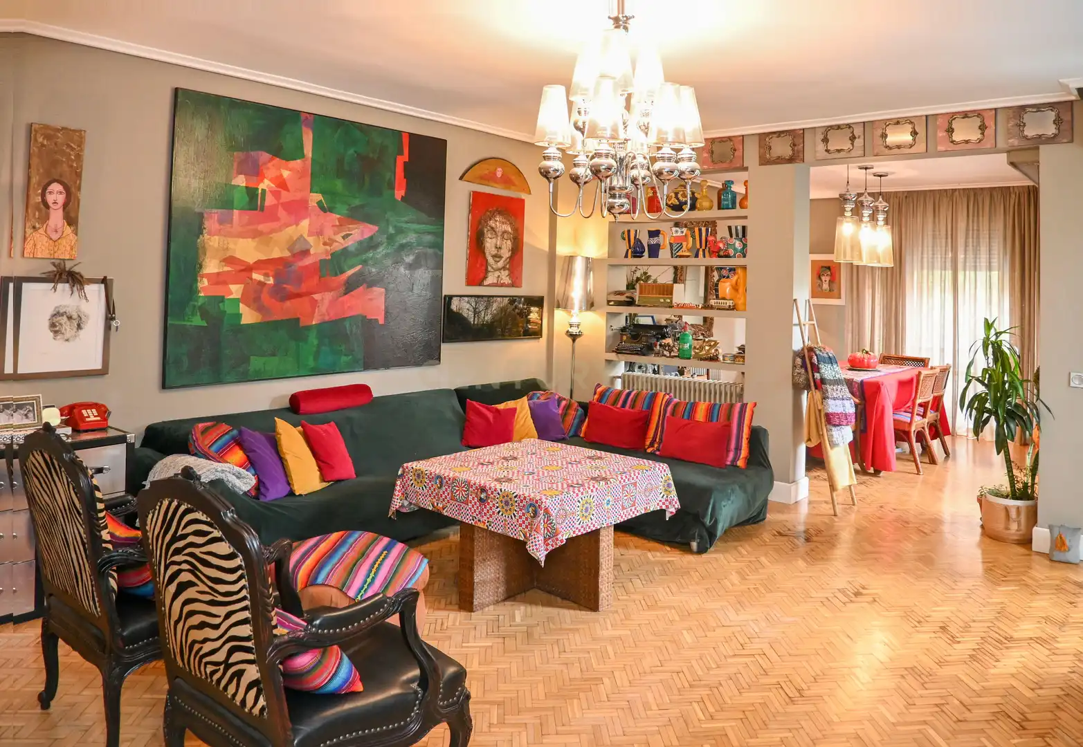 Sala de estar de Apartamento en venta en Cáceres con Aire acondicionado, Trastero y Amueblado