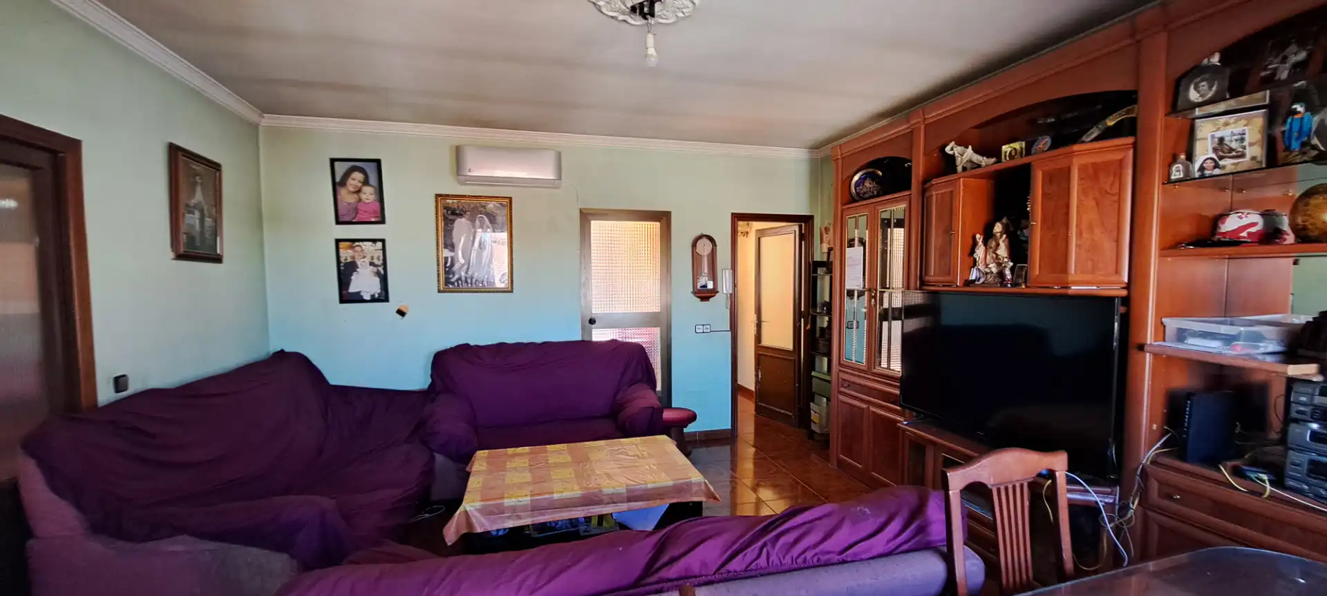 Sala d'estar de Casa o xalet en venda en Fuente El Saz de Jarama amb Calefacció i Terrassa