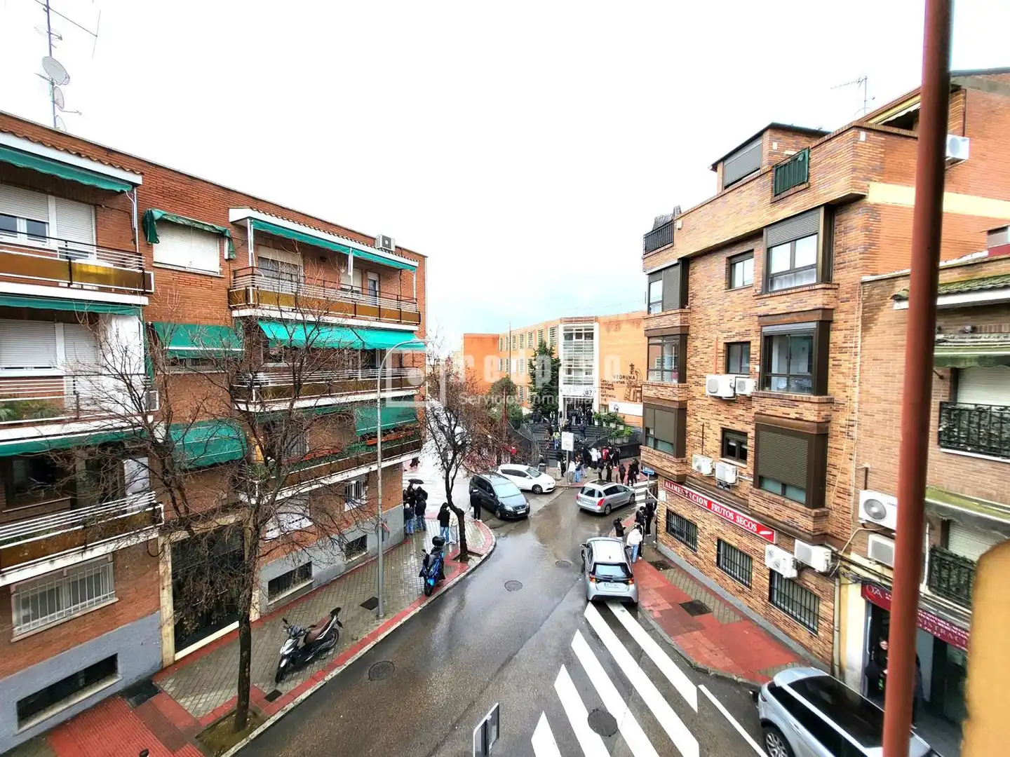 Vista exterior de Piso en venta en Madrid con Calefacción y Terraza
