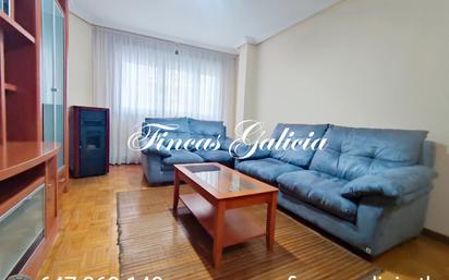Living room of Flat for sale in Verín  with Heating, Furnished and Oven
