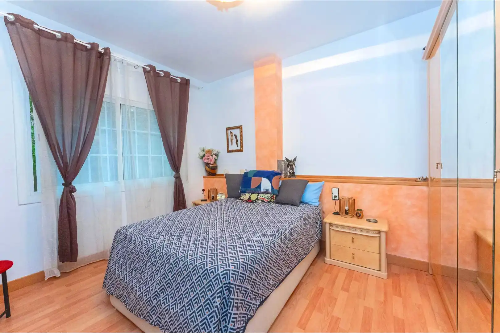 Bedroom of Flat for sale in Gavà  with Air Conditioner, Heating and Parquet flooring
