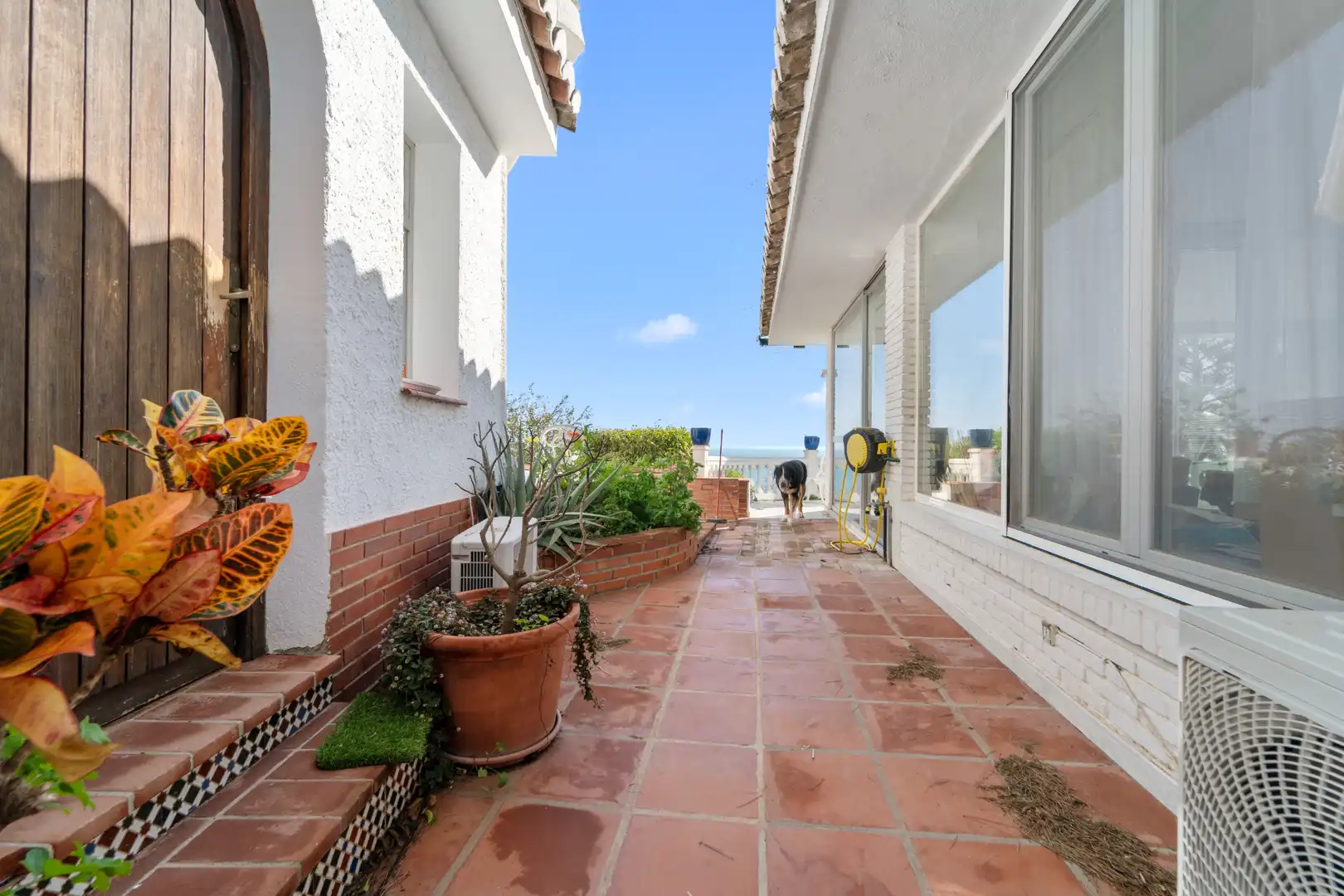Terraza de Casa o chalet en venta en Benalmádena con Aire acondicionado, Jardín privado y Terraza