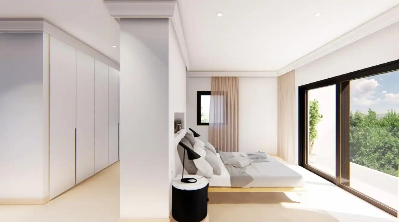 Dormitori de Casa o xalet en venda en Sant Joan d'Alacant amb Jardí privat, Terrassa i Piscina