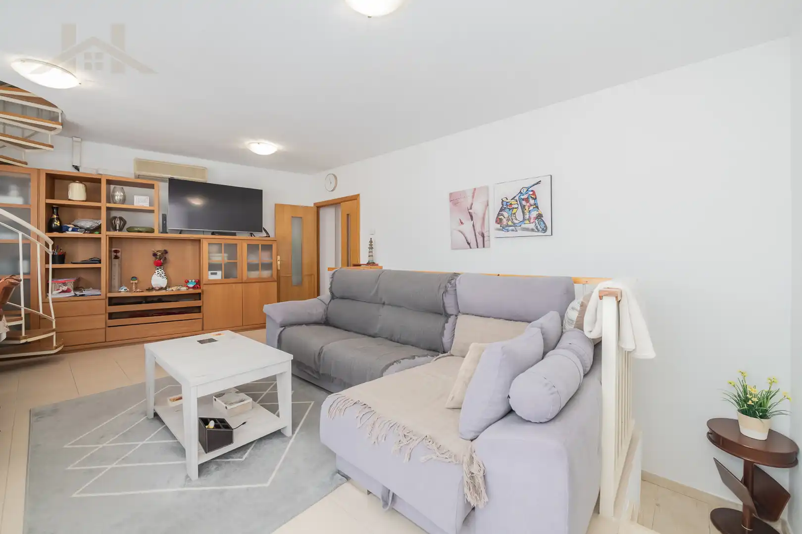 Sala de estar de Piso en venta en Arganda del Rey con Aire acondicionado, Calefacción y Terraza