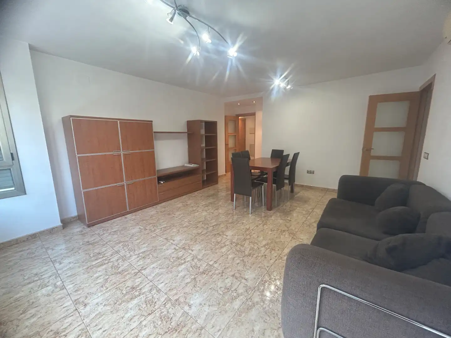 Sala de estar de Piso en venta en Manresa con Aire acondicionado, Calefacción y Parquet