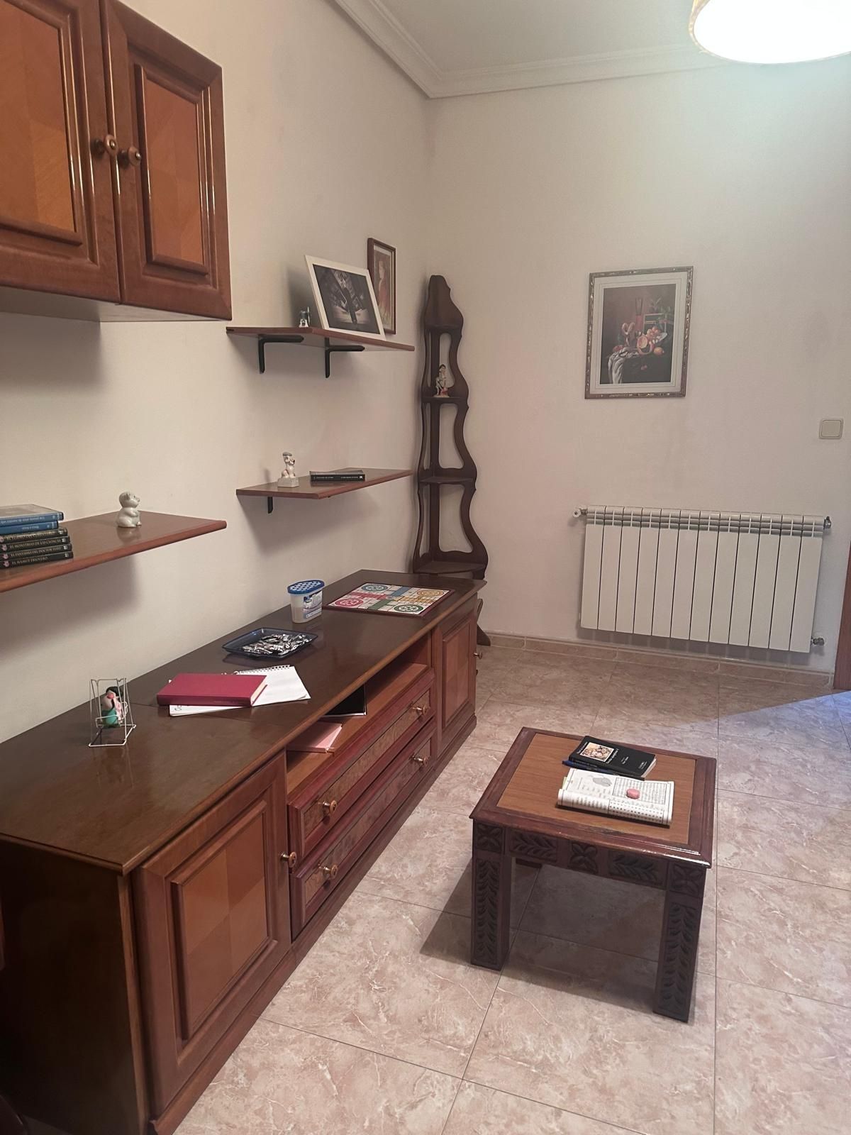 Sala de estar de Piso en venta en  Madrid Capital con Terraza y Amueblado