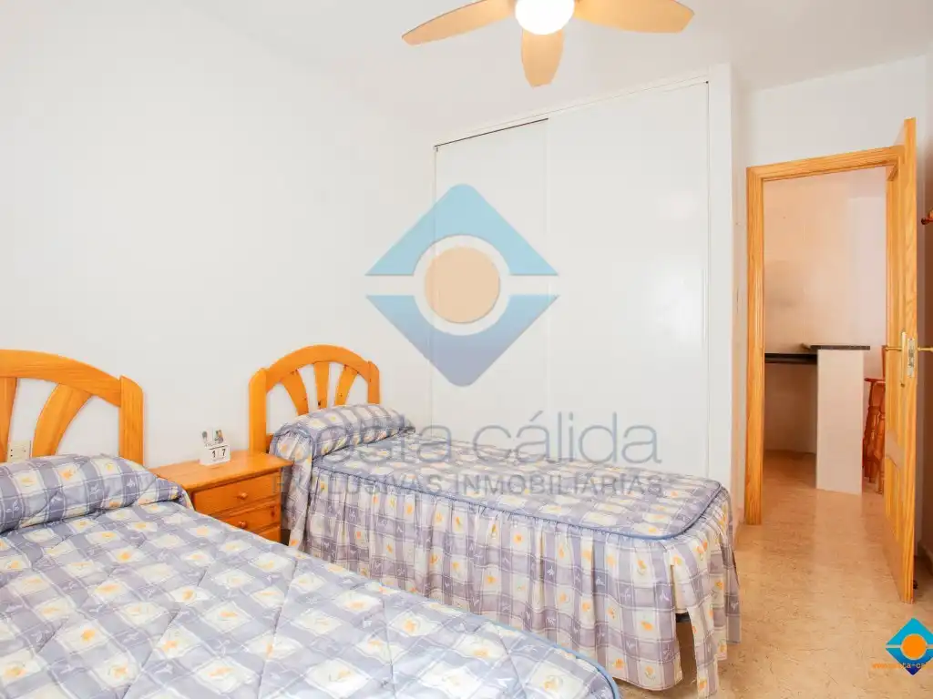 Bedroom of Flat for sale in Mazarrón  with Air Conditioner, Private garden and Terrace