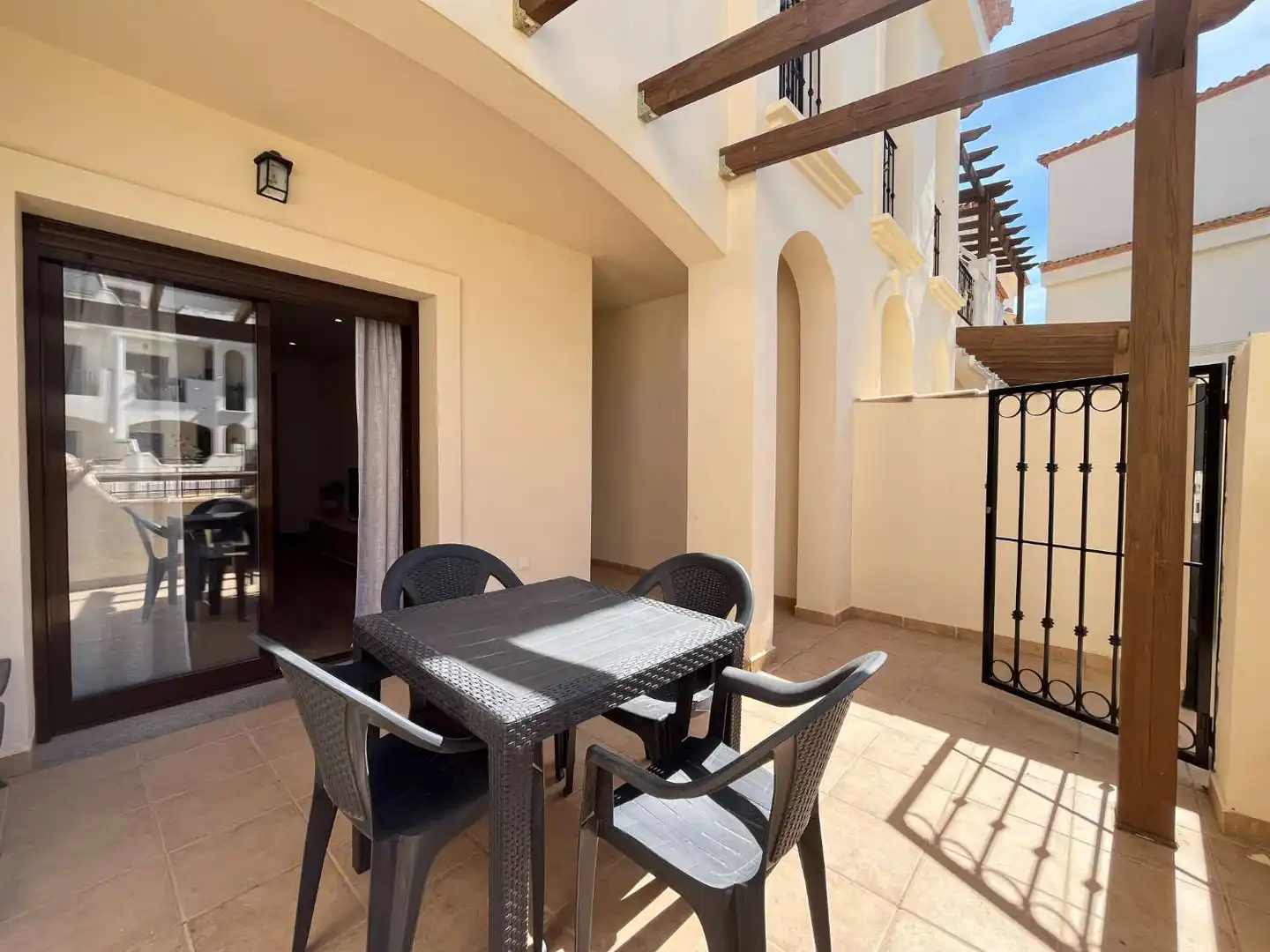 Terraza de Apartamento en venta en San Pedro del Pinatar con Aire acondicionado, Piscina y Amueblado