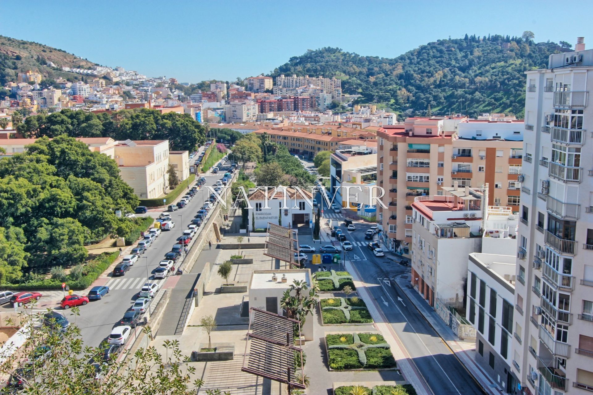 Vista exterior de Piso en venta en Málaga Capital con Terraza