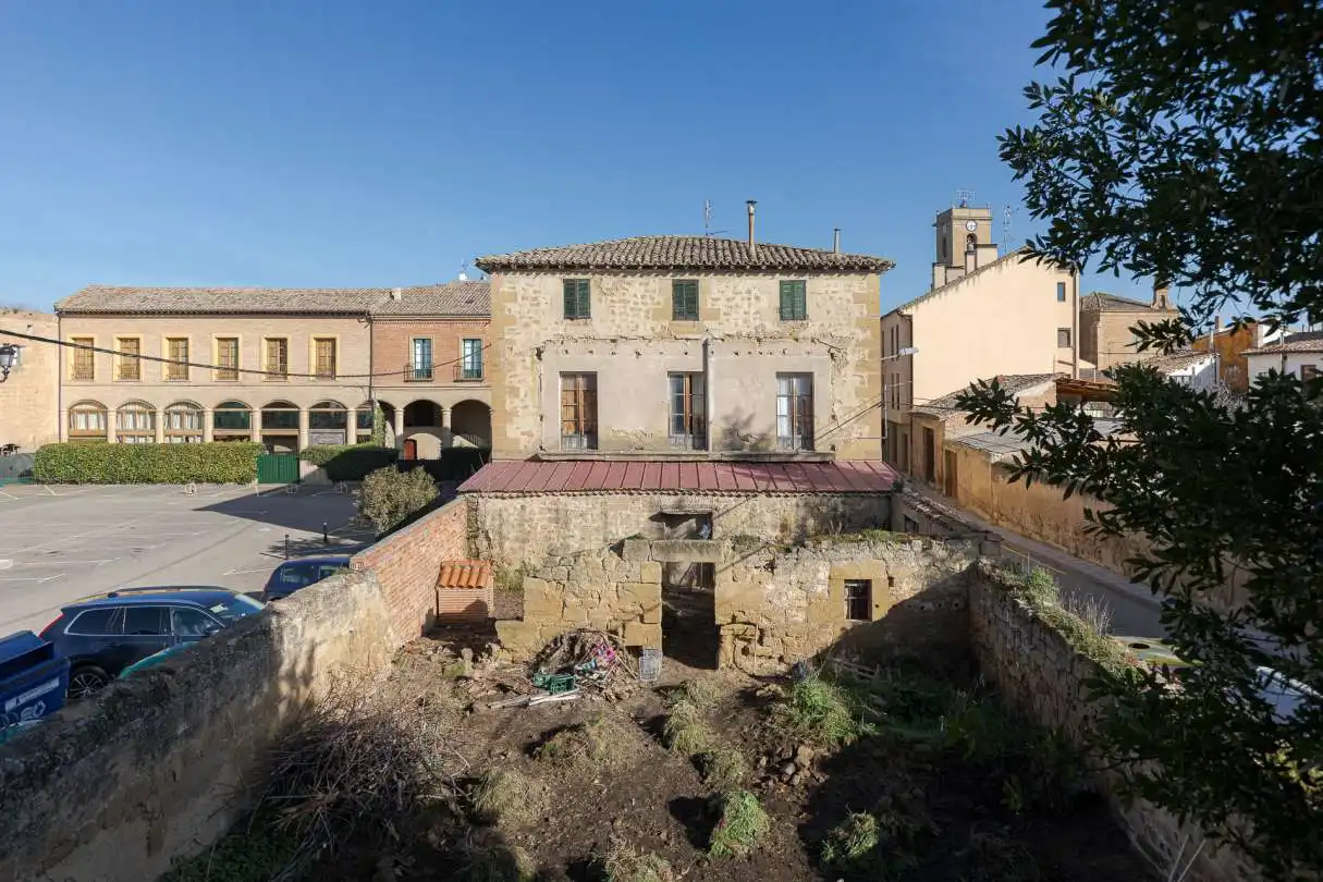 Vista exterior de Casa o xalet en venda en Casalarreina amb Jardí privat