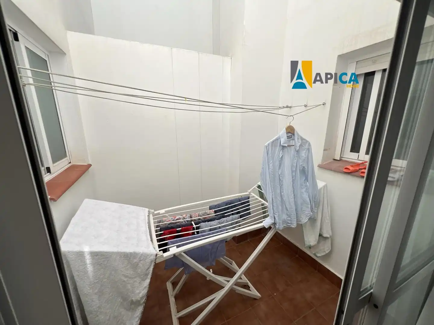 Balcony of Flat for sale in Conil de la Frontera  with Air Conditioner and Furnished