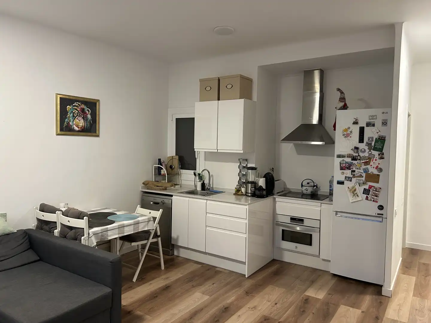 Kitchen of Flat for sale in Barcelona  with Air Conditioner, Heating and Private garden