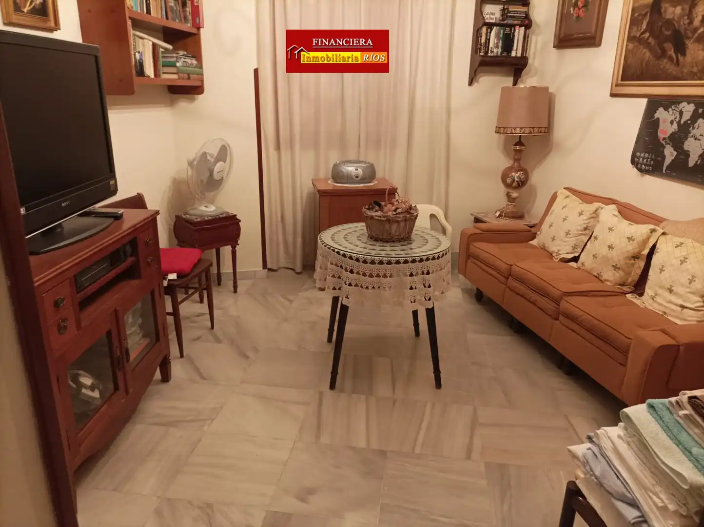 Wohnzimmer von Haus oder Chalet zur Miete in Alcalá de Guadaira mit Klimaanlage