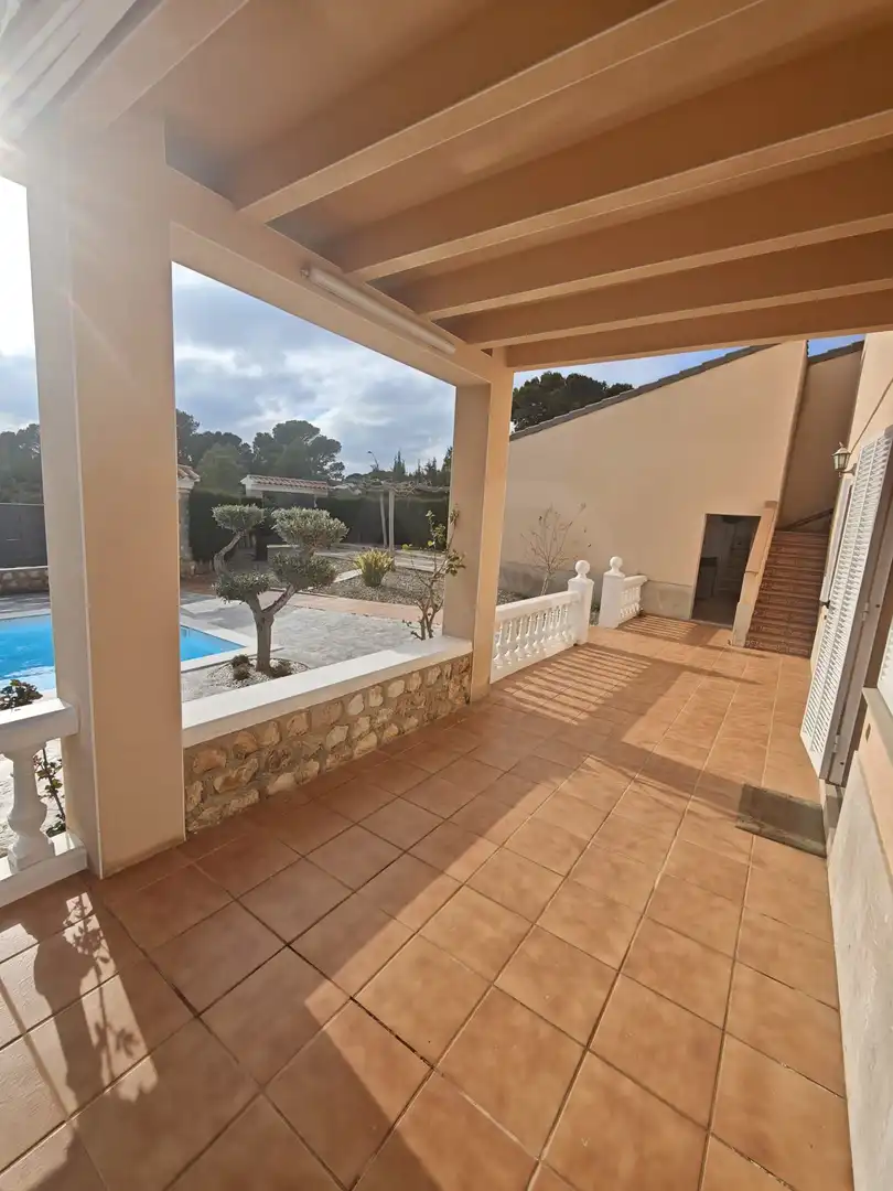 Terraza de Casa o chalet en venta en L'Ametlla de Mar  con Terraza y Piscina