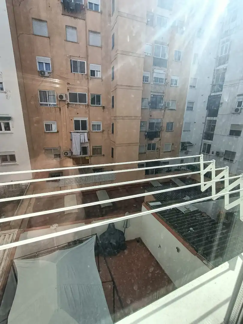 Balcony of Flat for rent in Valencia  with Furnished, Oven and Washing machine