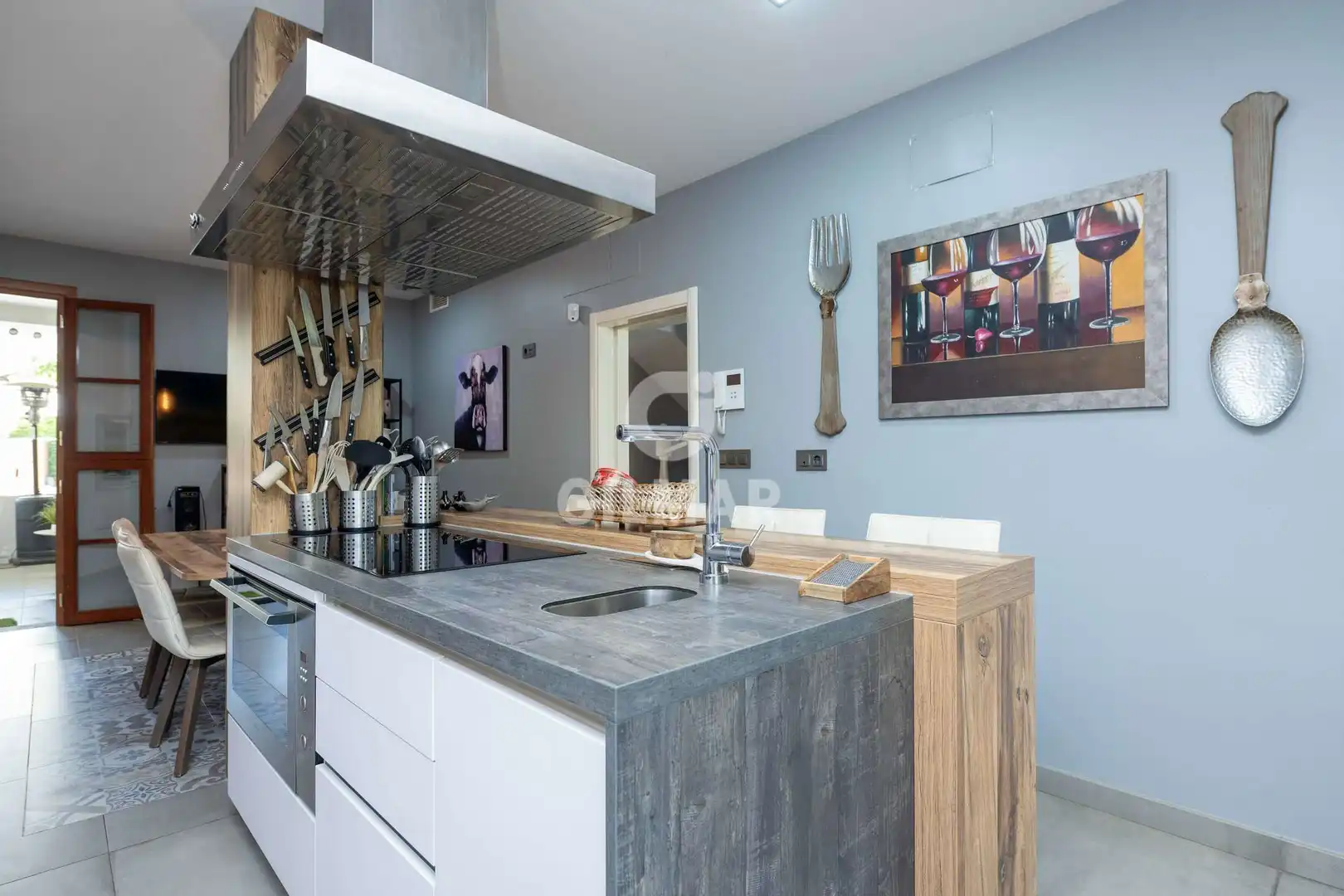 Kitchen of Houses for sale in Jerez de la Frontera  with Heating, Private garden and Swimming Pool