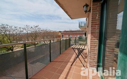 Terrasse von Wohnung zum verkauf in Sentmenat mit Heizung, Schwimmbad und Balkon