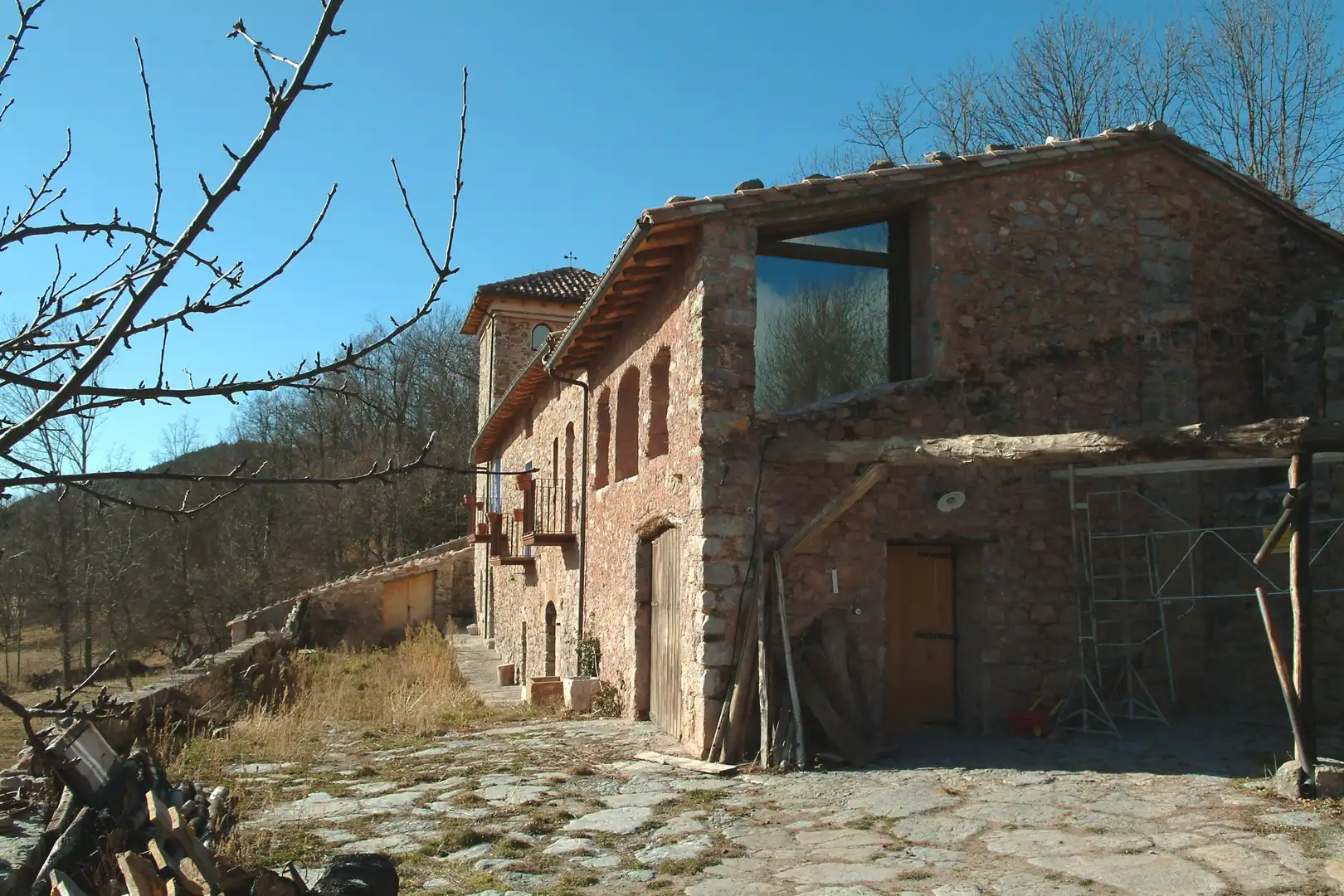 Vista exterior de Finca rústica en venta en Camprodon con Calefacción, Jardín privado y Terraza