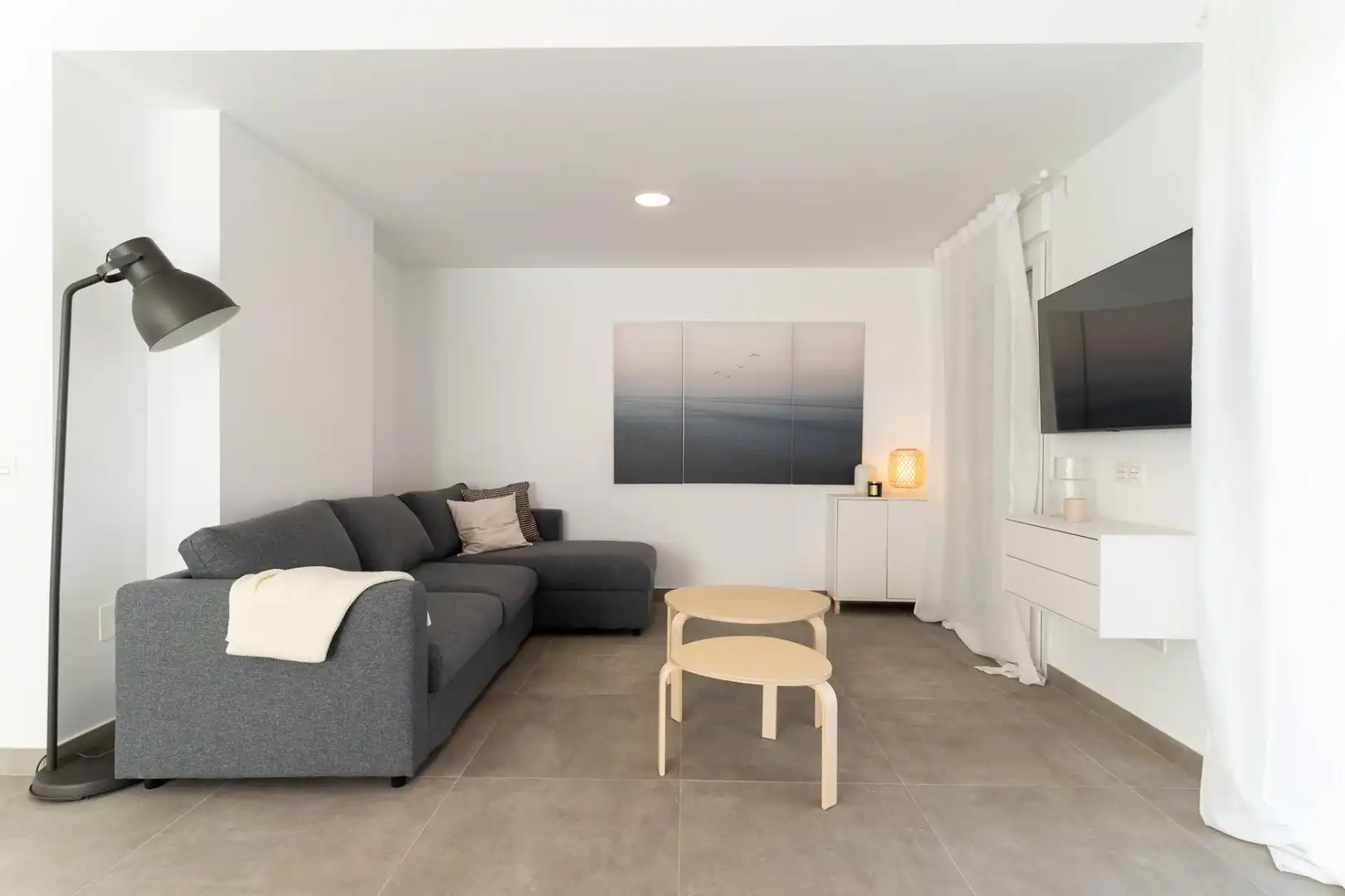 Sala de estar de Edificio en venta en Mijas