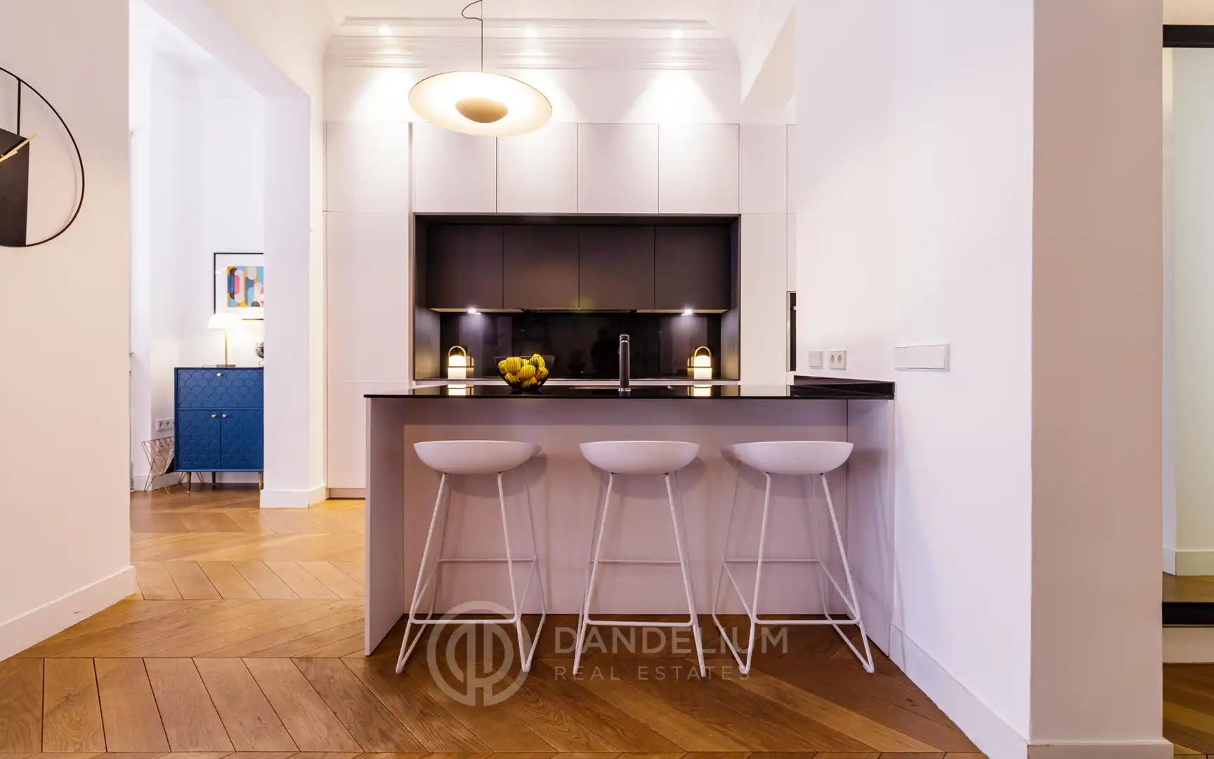 Cocina de Piso de alquiler en Madrid con Aire acondicionado, Calefacción y Parquet