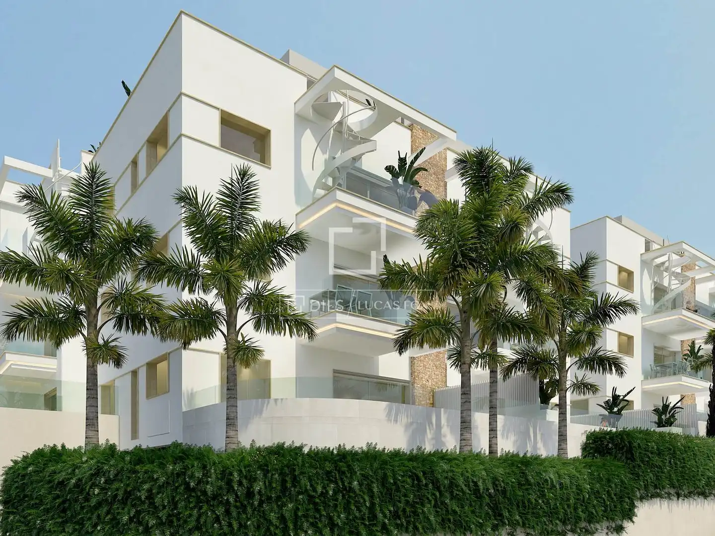 Vista exterior de Piso en venta en Cullera con Aire acondicionado, Terraza y Piscina